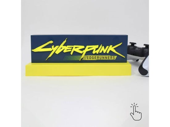 Cover for Cyberpunk: Edgerunners · Cyberpunk Edgerunner LED-Leuchte Logo 22 cm (Toys) (2024)