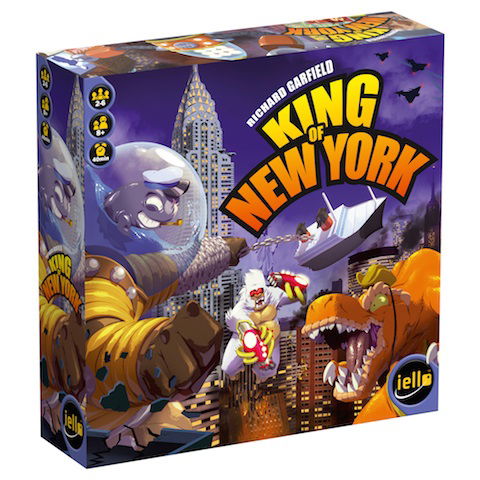 King of New York Boardgame (En) -  - Brettspill -  - 3760175511707 - 2016