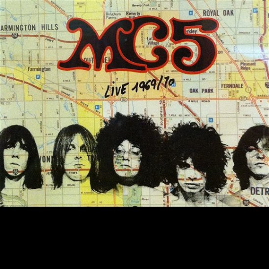 Cover for Mc5 · Live Detroit 1969/1970 (LP) (2020)