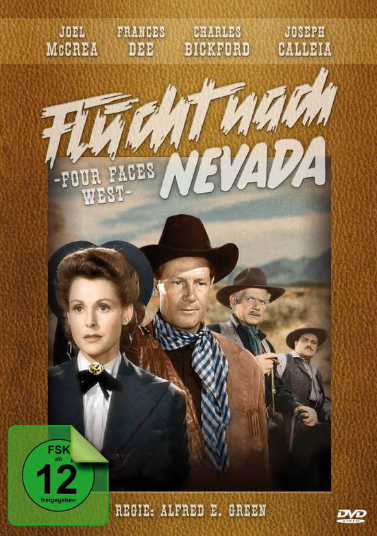 Flucht Nach Nevada (Four Faces - Joel Mccrea - Elokuva - FILMJUWELEN - 4042564159707 - perjantai 26. kesäkuuta 2015