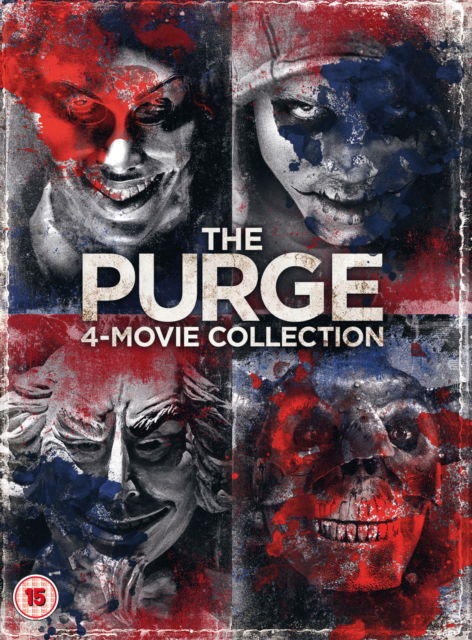 Cover for The Purge 4 Movie Collection · The Purge 1 to 4 (DVD) (2018)