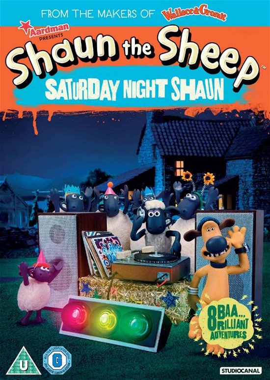 Cover for Shaun the Sheep: Saturday Nigh · Shaun The Sheep - Saturday Night Shaun (DVD) (2018)