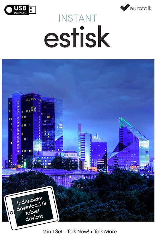 Cover for EuroTalk · Instant: Estisk begynder- og parlørkursus USB &amp; download (CD-ROM) (2016)