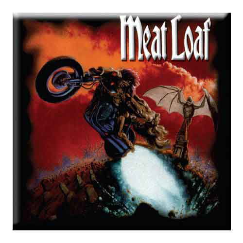 Meat Loaf Fridge Magnet: Bat Out Of Hell - Meat Loaf - Merchandise - Live Nation - 162199 - 5055295306707 - 28. marts 2011