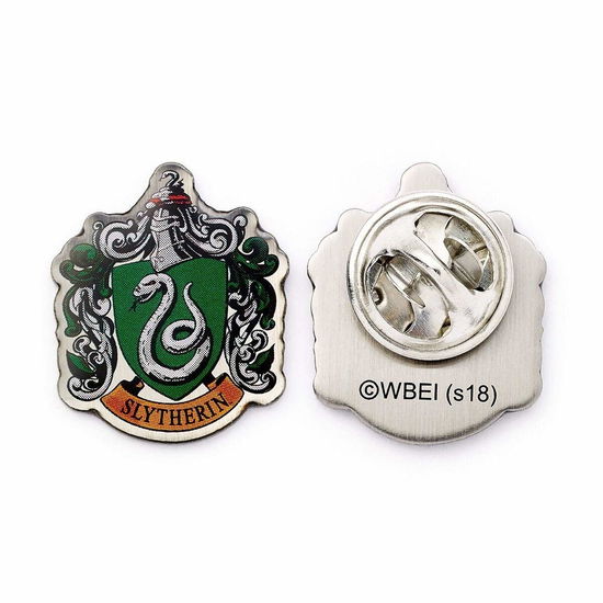 Slytherin Crest Pin Badge - Harry Potter - Harry Potter - Produtos - LICENSED MERCHANDISE - 5055583412707 - 31 de julho de 2021