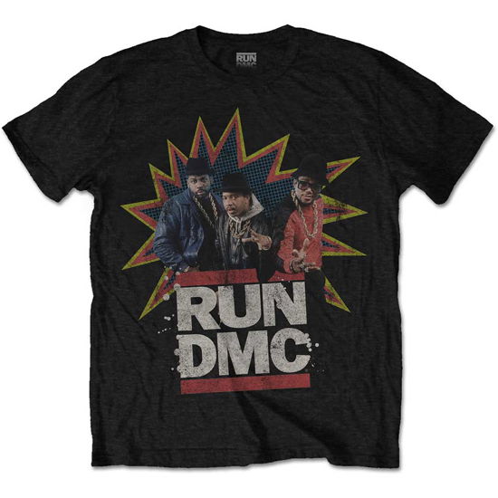 Run DMC Unisex T-Shirt: POW! - Run DMC - Merchandise -  - 5056170648707 - 