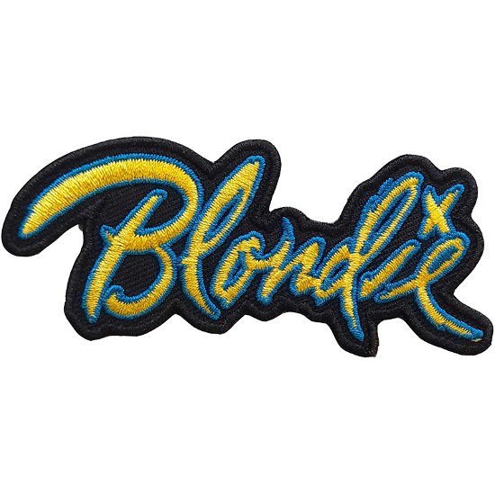 Blondie Standard Woven Patch: ETTB Logo - Blondie - Koopwaar -  - 5056561040707 - 