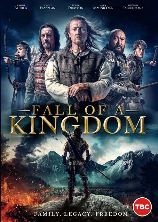 Cover for Fall Of The Kingdom · Fall Of A Kingdom (aka The Rising Hawk) (DVD) (2020)