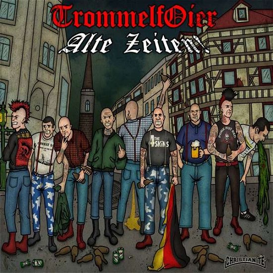 Cover for Trommelfoier · Alte Zeiten (7&quot;) (2018)