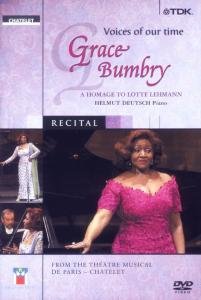 Cover for Bumbry Grace · Deutsch Helmut - Voices Of Our Time (DVD) (2014)