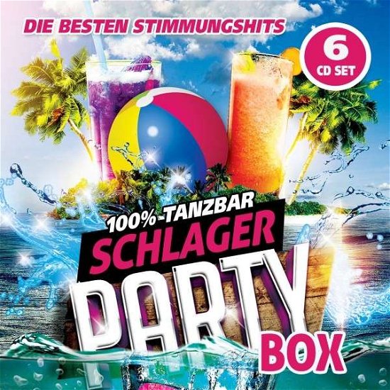 Schlager Party Box-6 Cd-set - V/A - Musik - BLUELINE - 6583817112707 - 23 april 2021