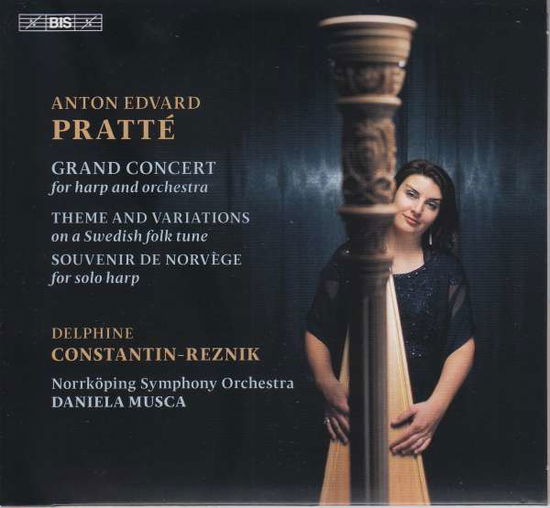 Cover for Norrkoping Symphony Orchestra · Pratte: Works for the Harp (CD) (2021)