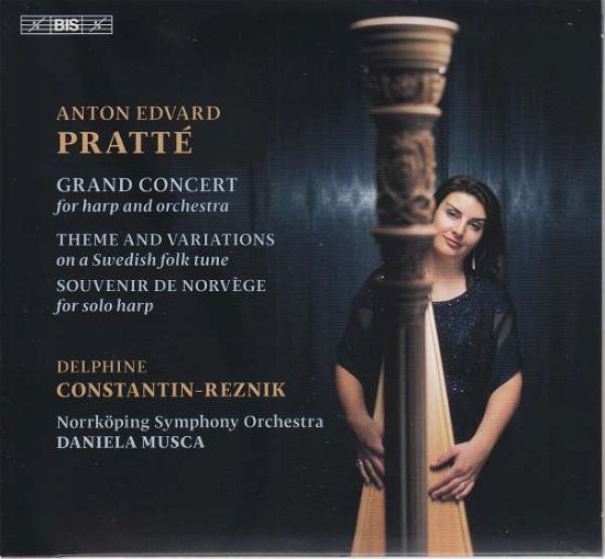 Cover for Norrkoping Symphony Orchestra · Pratte: Works For The Harp (CD) (2021)