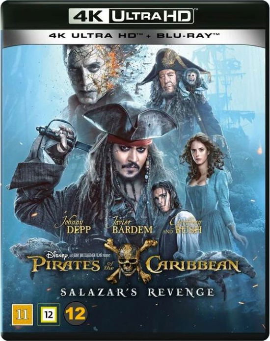 Cover for Pirates of the Caribbean · Pirates of the Caribbean Salazar´s Reven (4K Ultra HD) (2023)