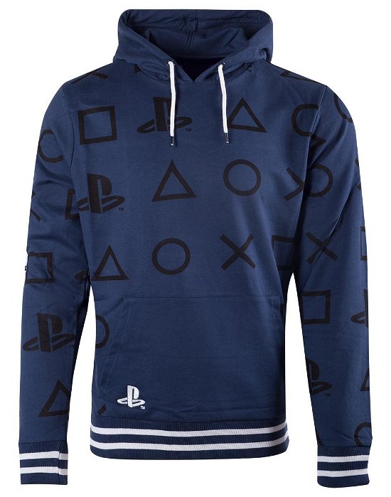 Cover for TShirt · PLAYSTATION - AOP Icon Hoodie (MERCH) [size M] (2019)