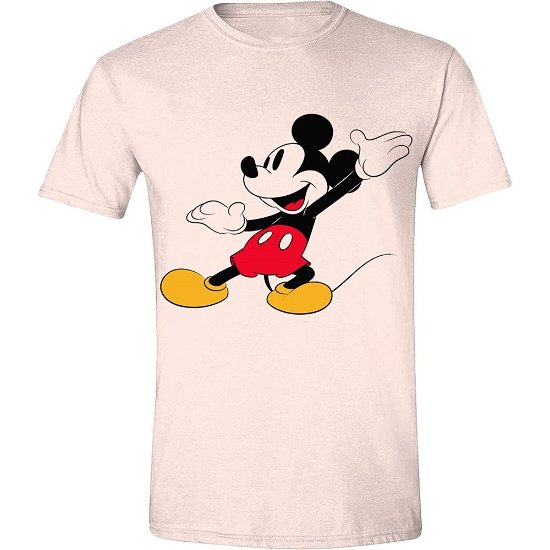 Cover for Disney · Disney - T-shirt - Mickey Mouse Happy Face (Spielzeug) [size S] (2019)