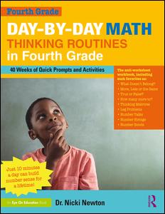 Cover for Newton, Nicki (Newton Educational Consulting, USA) · Day-by-Day Math Thinking Routines in Fourth Grade: 40 Weeks of Quick Prompts and Activities (Paperback Book) (2021)