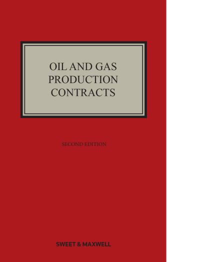 Cover for Oil and Gas Production Contracts (Hardcover Book) (2022)