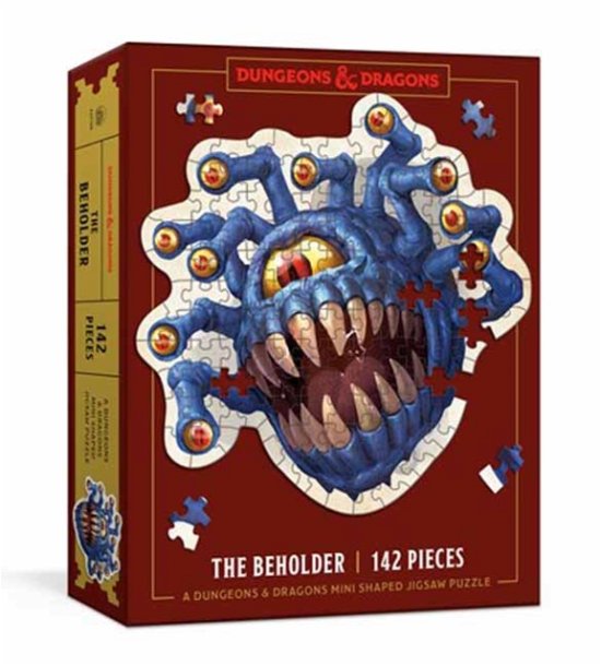 Licensed, Official Dungeons & Dragons · Dungeons & Dragons Mini Shaped Jigsaw Puzzle: The Beholder Edition: 142-Piece Collectible Puzzle for All Ages (GAME) (2023)