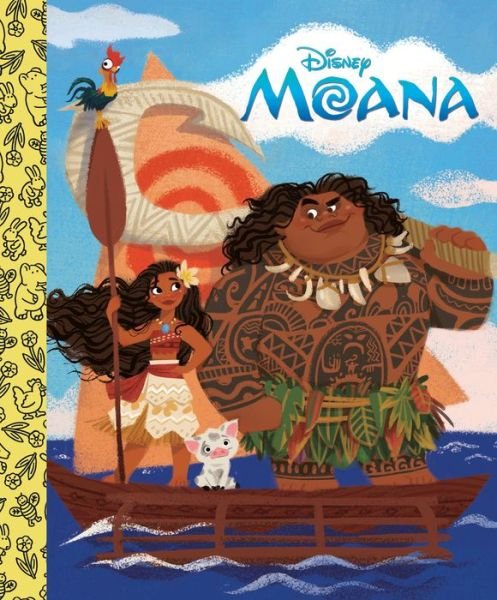 Cover for RH Disney · Moana Little Golden Board Book (Disney Princess) (Book) (2020)