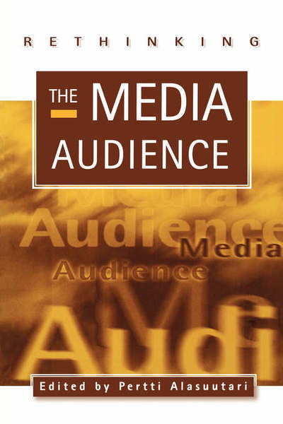 Cover for Pertti Alasuutari · Rethinking the Media Audience: The New Agenda (Gebundenes Buch) (1999)