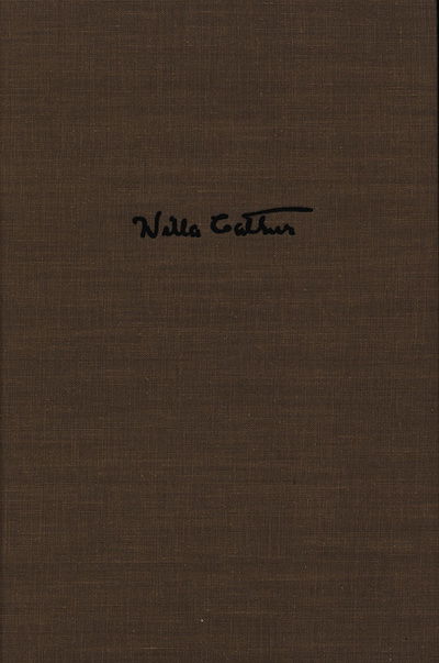 Cover for Willa Cather · Willa Cather's Collected Short Fiction, 1892-1912 (Inbunden Bok) [Revised edition] (1971)