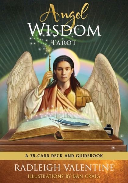 Cover for Radleigh Valentine · Angel Wisdom Tarot: A 78-Card Deck and Guidebook (Flashcards) (2020)