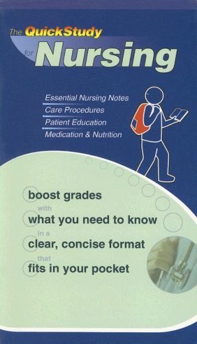 Cover for Inc. Barcharts · Nursing (Quick Study Booklet) (Paperback Book) (2007)