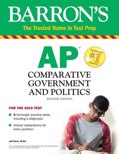 Cover for Jeff Davis · Barron's AP Comparative Government and Politics (Paperback Book) [Second edition] (2019)