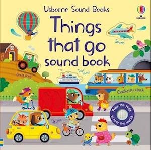 Things That Go Sound Book - Sound Books - Sam Taplin - Książki - Usborne Publishing Ltd - 9781474990707 - 1 września 2022