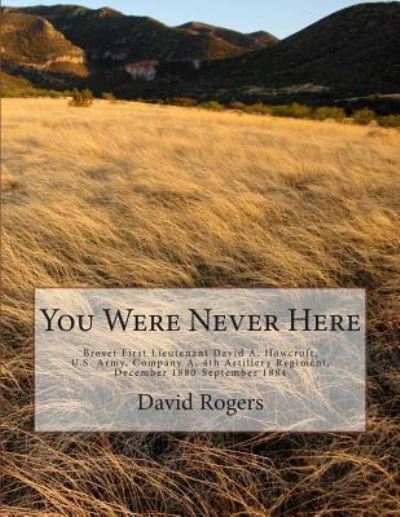 Cover for David Rogers · You Were Never Here (Taschenbuch) (2015)