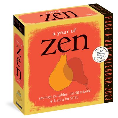 Cover for Workman Calendars · A Year of Zen Page-A-Day Calendar 2023 (Calendar) (2022)