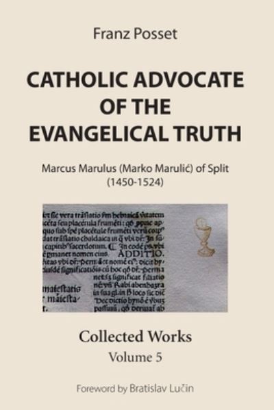 Cover for Franz Posset · Catholic Advocate of the Evangelical Truth (Paperback Book) (2021)