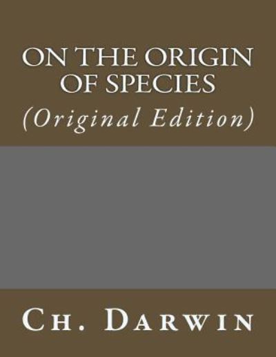 Cover for Ch Darwin · On the Origin of Species (Pocketbok) (2017)