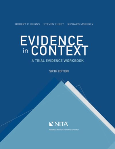 Cover for Robert P. Burns · Evidence in Context (Book) (2022)