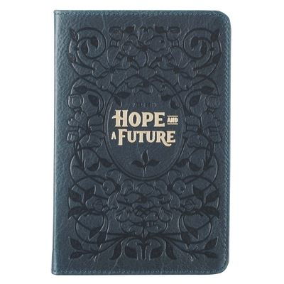 Cover for Christian Art Gifts Inc · Journal Handy Leather Hope &amp; a Future (Hardcover Book) (2020)