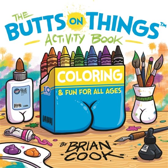 Cover for Brian Cook · The Butts on Things Activity Book (Paperback Book) (2023)