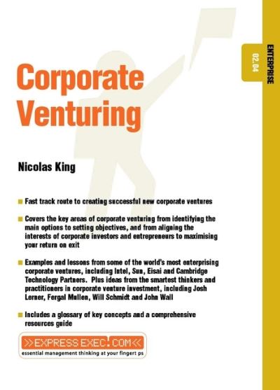 Cover for Nicholas King · Corporate Venturing: Enterprise 02.04 - Express Exec (Taschenbuch) (2002)