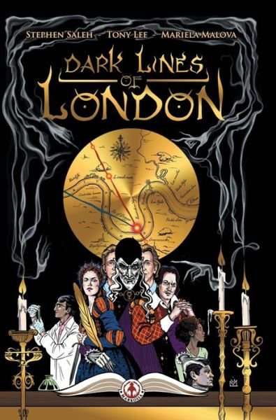 Cover for Tony Lee · Dark Lines of London (Hardcover bog) (2019)