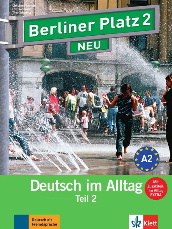 Cover for Christiane Lemcke, Lutz Rohrmann, Theo Scherling · Berliner Platz.2/2 LB/AB+CD+Extra (Bok) (2009)