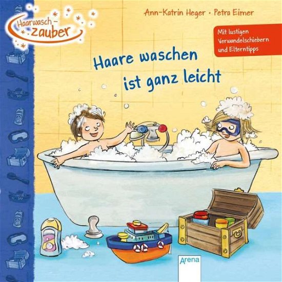 Cover for Heger · Haarwaschzauber. Haare waschen is (Buch)