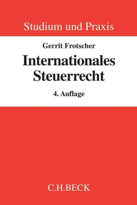 Cover for Frotscher · Internationales Steuerrecht (Book)