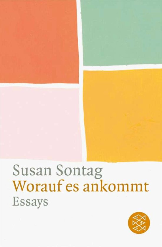 Cover for Susan Sontag · Fischer TB.10670 Sontag.Worauf es ank. (Bok)