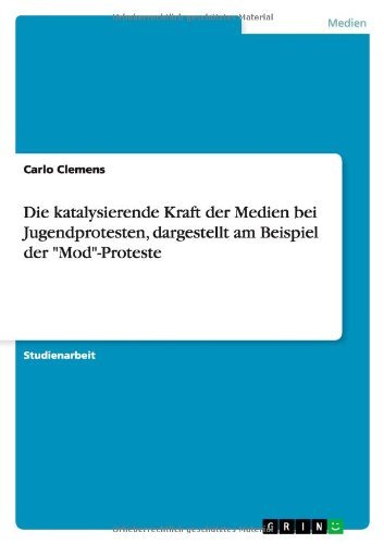 Die katalysierende Kraft der Me - Clemens - Books - Grin Publishing - 9783656088707 - December 22, 2011