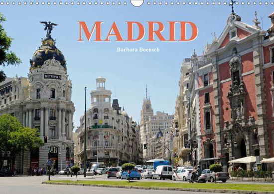 Cover for Boensch · Madrid (Wandkalender 2021 DIN A (Book)