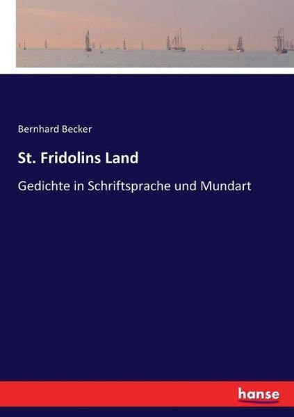 Cover for Becker · St. Fridolins Land (Bog) (2017)