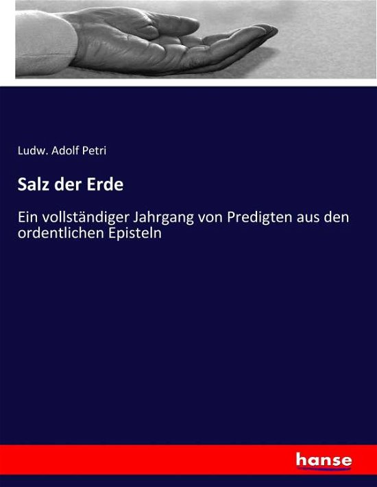 Cover for Petri · Salz der Erde (Bok) (2017)