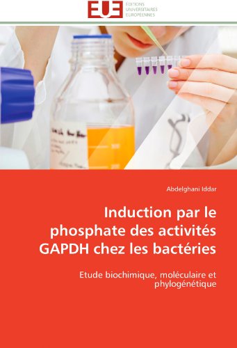 Cover for Abdelghani Iddar · Induction Par Le Phosphate Des Activités Gapdh Chez Les Bactéries: Etude Biochimique, Moléculaire et Phylogénétique (Paperback Book) [French edition] (2018)