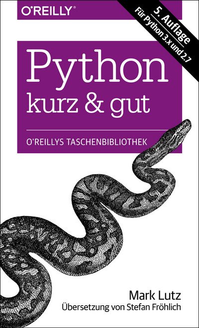 Cover for Lutz · Python - kurz &amp; gut (Book)