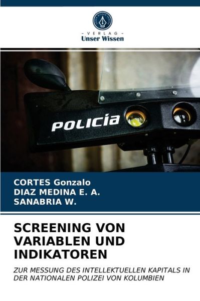 Cover for Cortes Gonzalo · Screening Von Variablen Und Indikatoren (Paperback Book) (2021)
